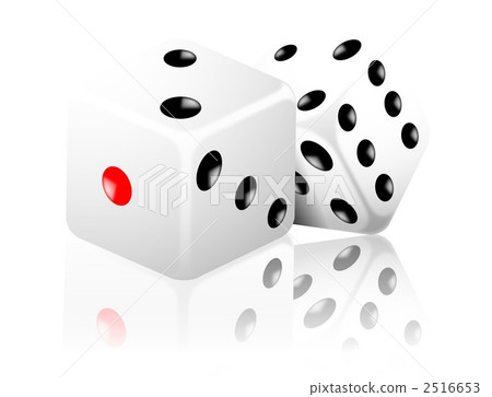 骰子背景白色 2516653