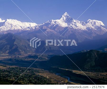喜馬拉雅山脈從Sarankot天文台 2517974