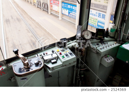 函館有軌電車駕駛席 2524369