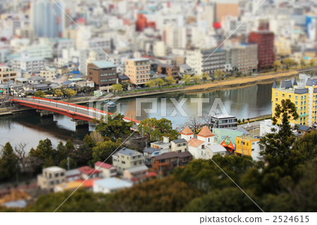 kagamigawa river, tenjin bridge, shikoku 2524615