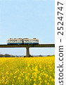 Train running rape field 2524747