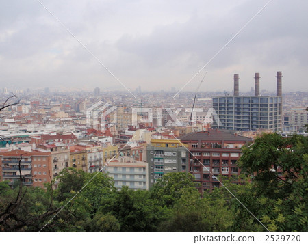 Scenery from the hill of Montjuic 2529720