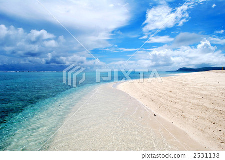 [塞班島] Managaha島的白色沙灘 2531138