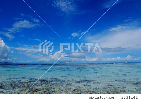 [Saipan] Managaha Island sky and sea 1 2531141