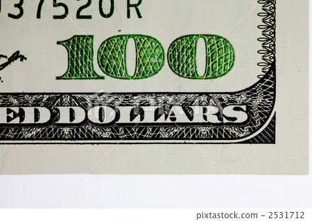 美元賬單100美元DOLLARS $ bill 2531712