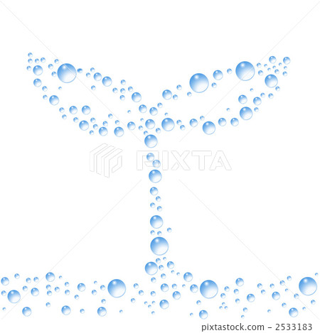 水滴兩片葉子 2533183
