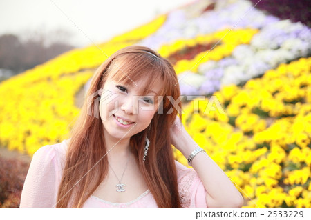 Young female, stare, student 2533229