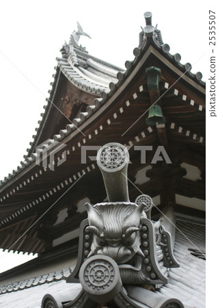 獸面瓦 瓦 寺 2535507