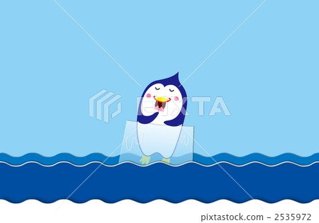 A floating penguin 2535972