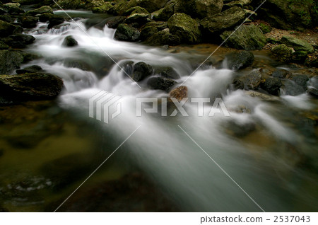 water current, clear stream, Ryukyu 2537043