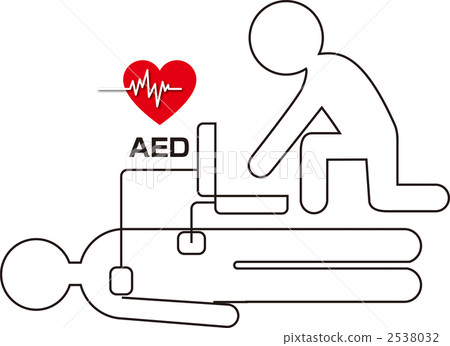 AED automatic external defibrillator 2538032