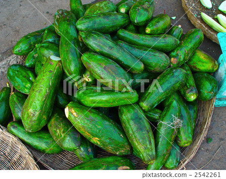 Vegetable sold in the market (Siem Reap / Cambodia) 2542261