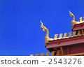 Dragon and blue sky 2543276