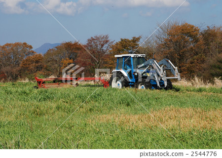 拖拉機 草刈 農活 2544776