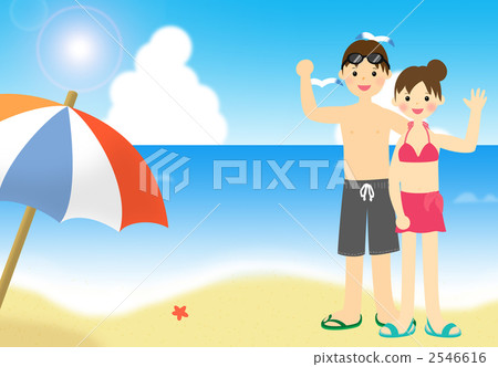 Sea and couple Sea and couple 2546616