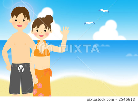 Sea and couple Sea and couple 2546618