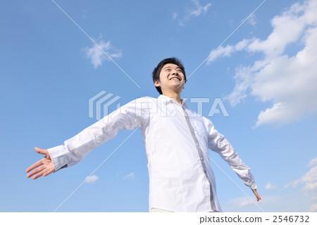 young adult man, stretch, stretching 2546732