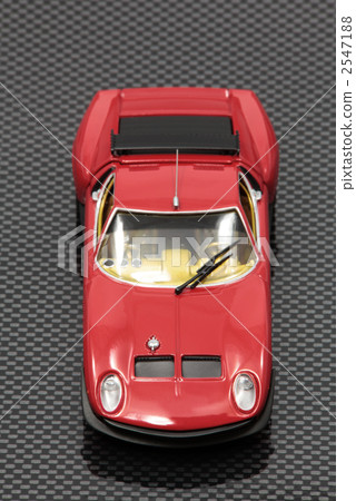 Red sports car [model car] 2547188