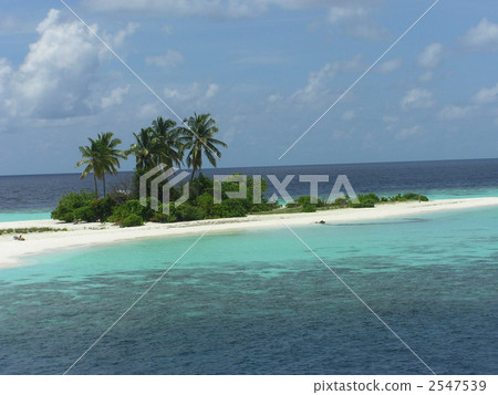 馬爾代夫亞洲天堂天空海島小島 馬爾代夫亞洲天堂天空海島小島 2547539
