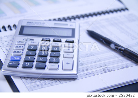 Calculator and books Calculator and books 2550482