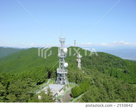 Wireless relay station group at the summit of Katsuragi 2550642