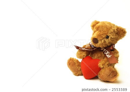 Heart and teddy bear 2553389