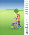 Wheelchair and female bag included 2554440