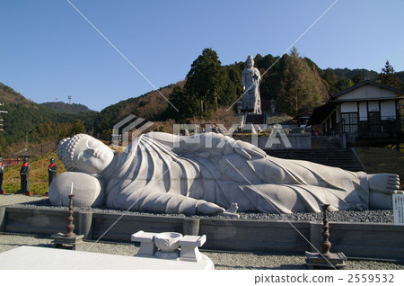 Kotsunagaji Tianzhi Crossing great nirvana stone statue Kotsunagaji Tianzhi Crossing great nirvana stone statue 2559532