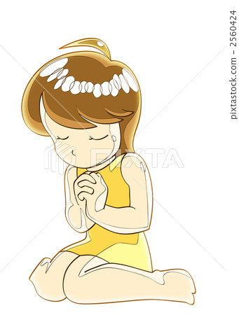 A girl who prays _ A _ color A girl who prays _ A _ color 2560424