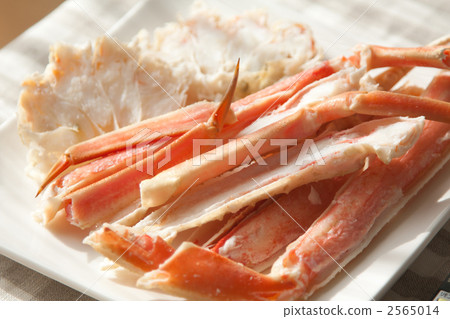 螃蟹 蟹 白盤子 2565014