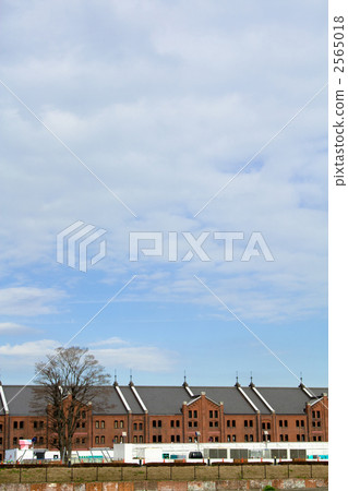 橫濱紅磚倉庫 天空 港口城市 2565018