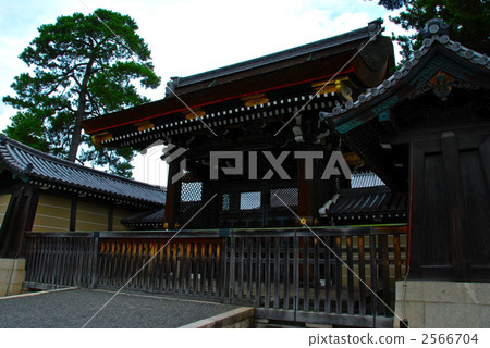 京都御所（京都市上京區）的“Kaimon門” 2566704