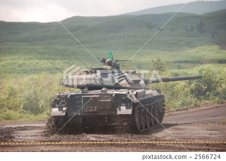 自衛隊'74坦克'（東富士運動區Hataoka區/靜岡縣御殿場市） 2566724