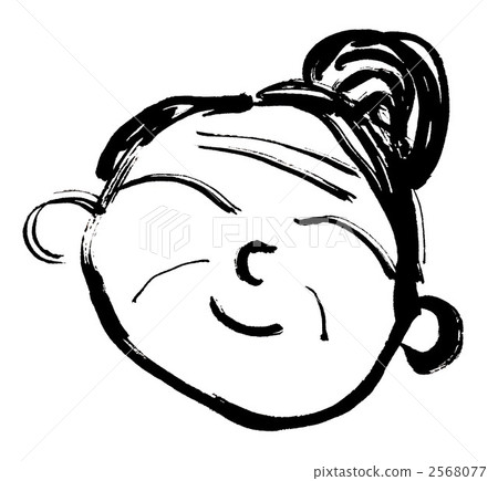 Sumi-e Grandma .n 2568077