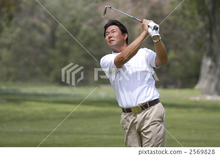 高爾夫 高爾夫球手 跟進 2569828