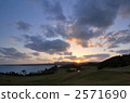 Sunset golf course 2571690