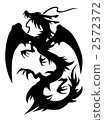Dragon's silhouette 2572372