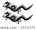 Dragon's silhouette 2572375