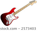 Electric guitar red color 2573403