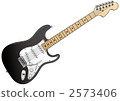 Electric guitar black 2573406