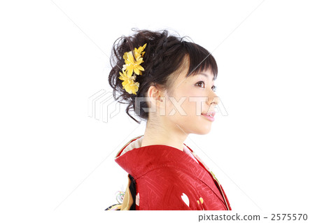 睡覺袖子形狀的一名婦女 2575570