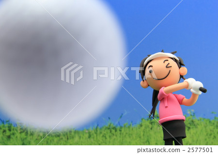 粘土高爾夫球手 粘土高爾夫球手 2577501