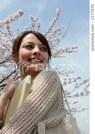 Sakura Sakura Sakura (casual foreigner half-spring new term new life female college student) 2577870