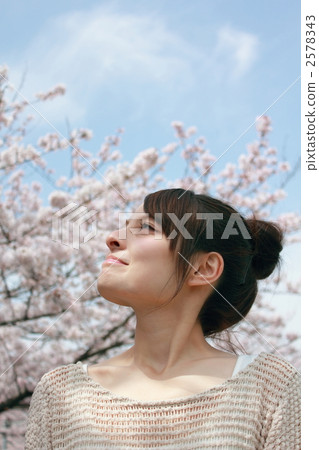 Sakura Sakura Sakura (casual foreigner half-spring new term new life female college student) 2578343