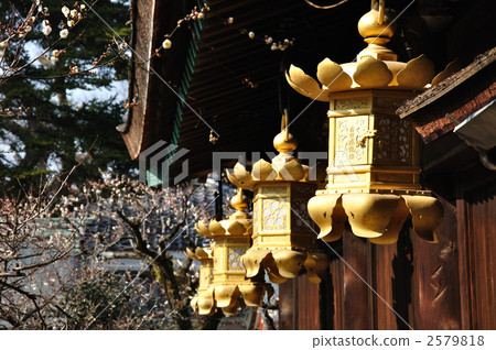 Kitano Tenman-gu Ship hanging lantern 2579818
