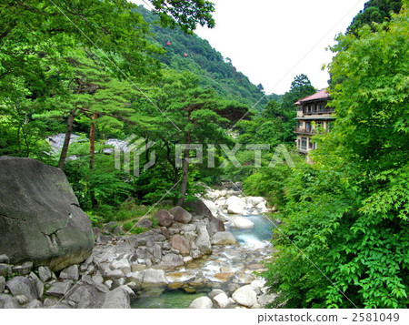 Yu no hot spring of fresh green 2581049