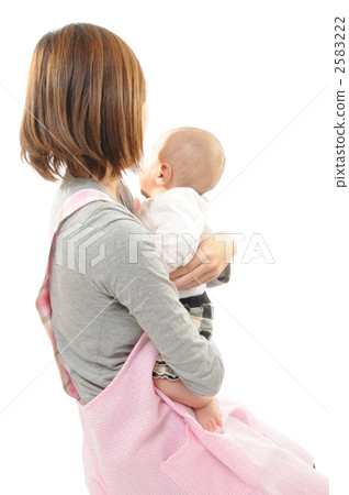Baby and nursery teacher 2583222
