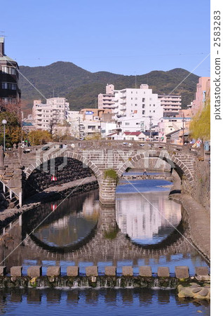 長崎的梅根橋 長崎的梅根橋 2583283