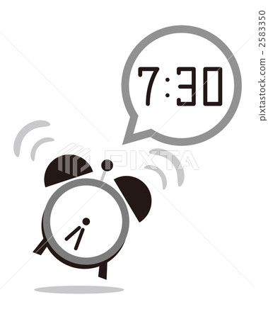 alarm clock, an alarm clock, timepiece 2583350