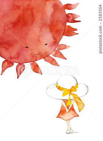 The sun and the girl 2583504